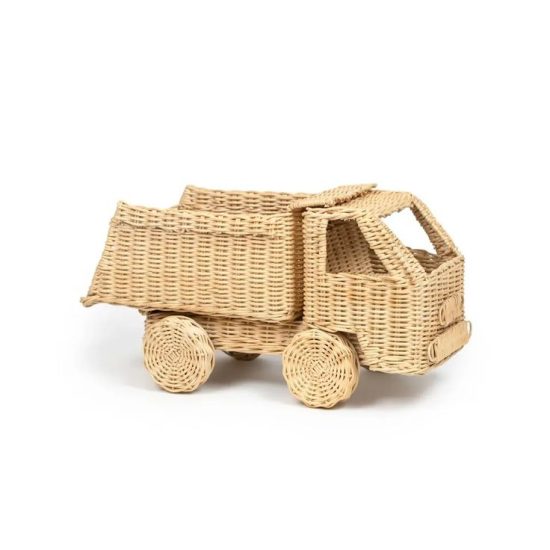 Rattan Truck Kids Toy