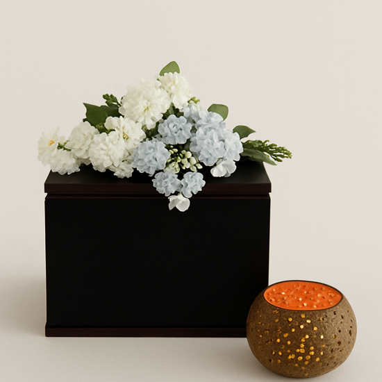 Memorial Coconut Candle Holder