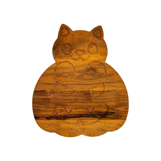 Wooden Scary Shape Chopping Board