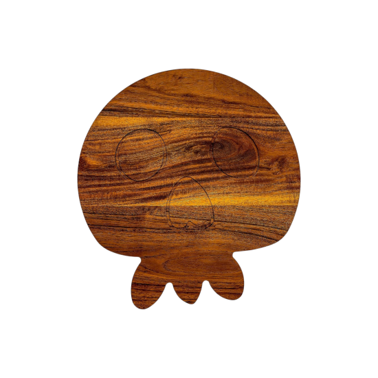 Wooden Scary Shape Chopping Board