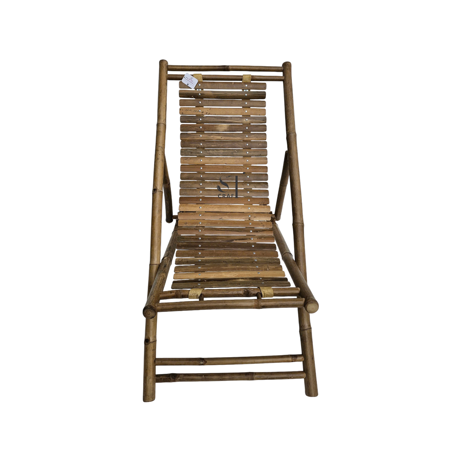 STSL2510-1 Natural Bamboo Sun Lounge