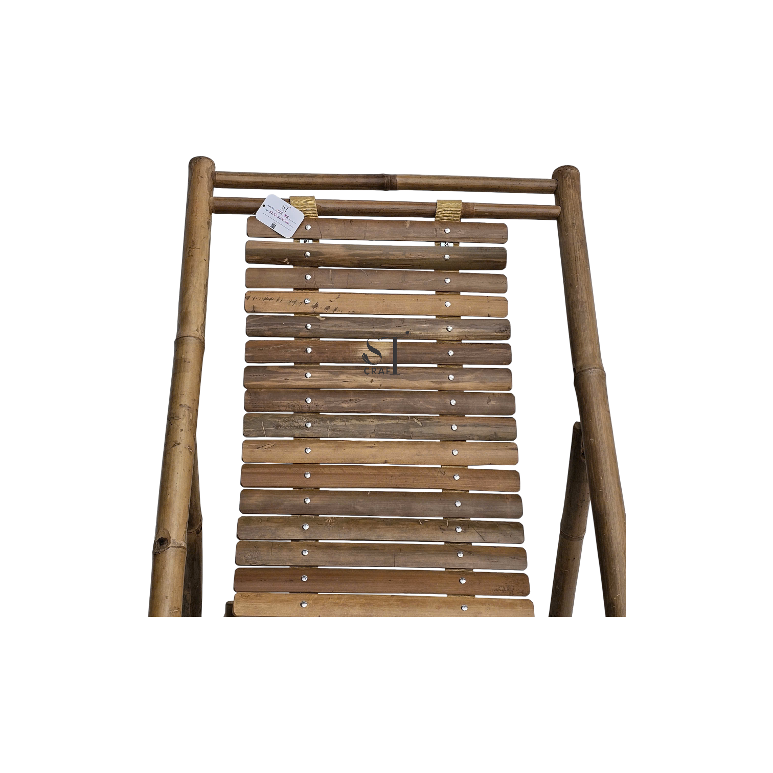 STSL2510-1 Natural Bamboo Sun Lounge