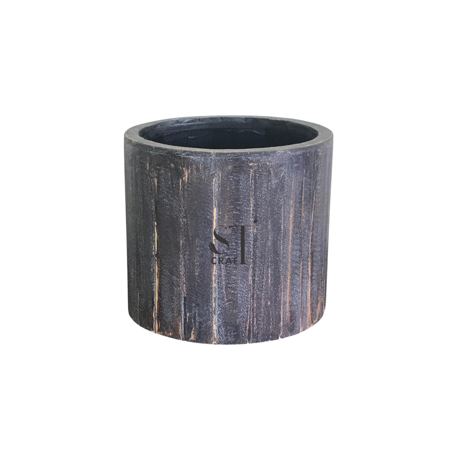 STWP2510-2 Wooden Planter Pot