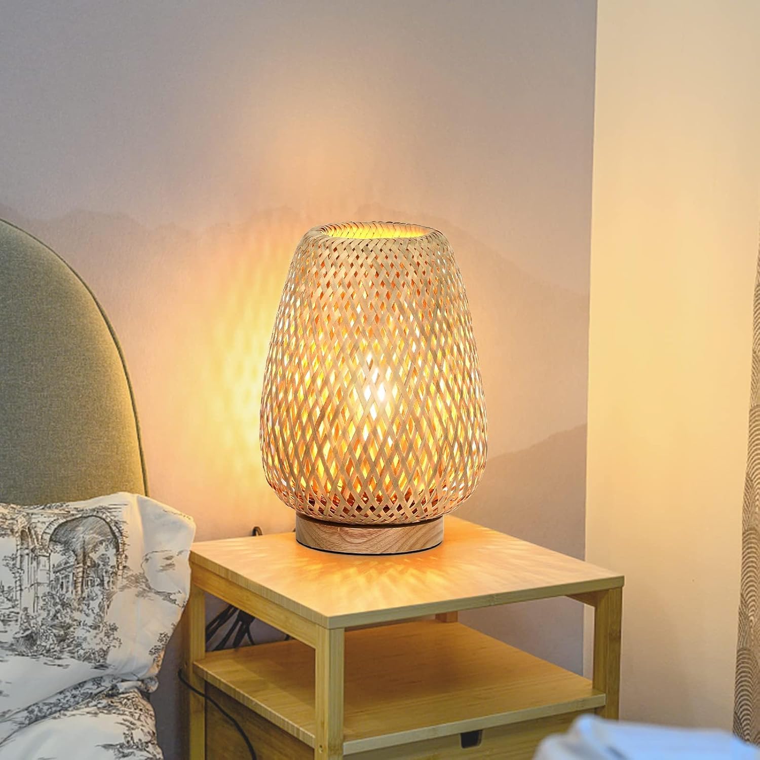 STL2510-3 Rattan Table Lamps