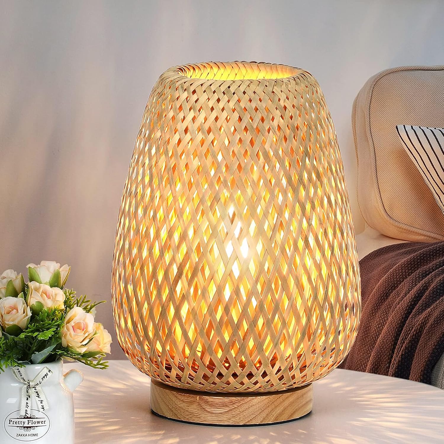 STL2510-3 Rattan Table Lamps