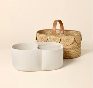 Seagrass Diaper Basket