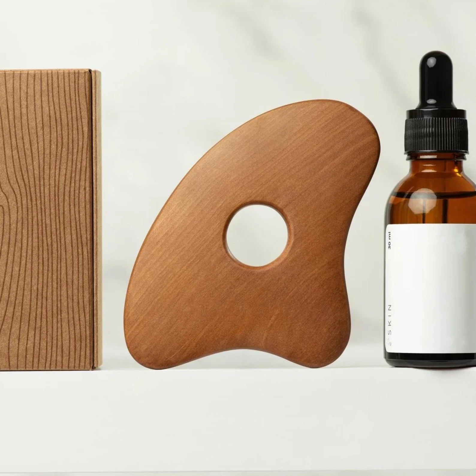 STMS2510-1 Wooden Massage for Face & Neck