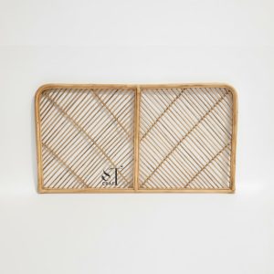 rattan headboard
