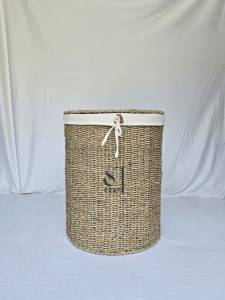 Seagrass Round Laundry Basket